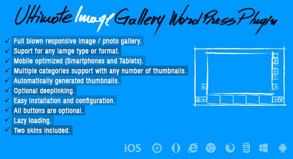 Ultimate Image Gallery WordPress Plugin v1.0