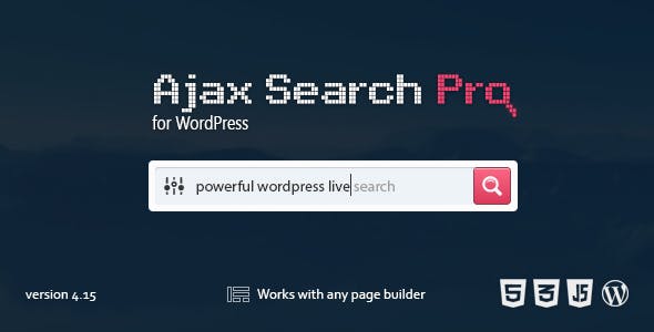 Ajax Search Pro for WordPress v4.15.2