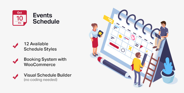 Events Schedule v2.5.12 - Events WordPress Plugin