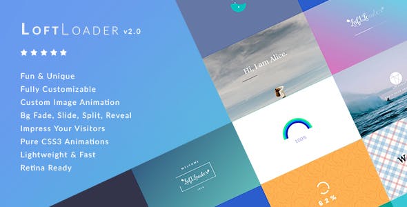 LoftLoader Pro v2.0.1 - Preloader Plugin for WordPress