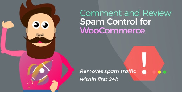 Comment and Review Spam Control for WooCommerce v1.0.0