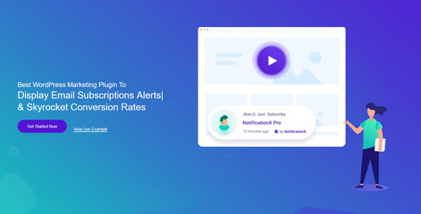 NotificationX v1.2.10 - Best WordPress Marketing Plugin