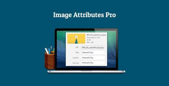 Auto Image Attributes Pro v1.3 - WordPress Plugin