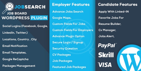 JobSearch - 1.3.9 - WP Job Board WordPress Plugin