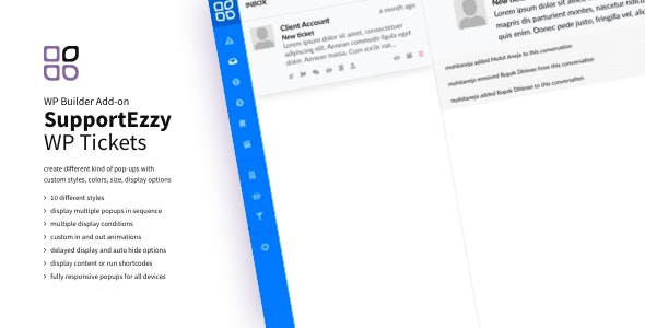 SupportEzzy v2.0.2 - WordPress Ticket System