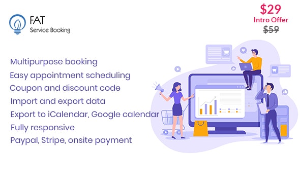 Fat Services Booking v2.16 - Automated Booking and Online Scheduling