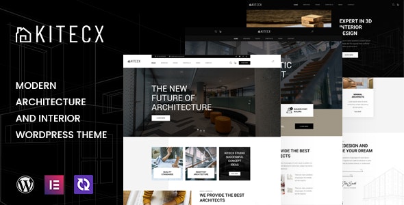 Kitecx v1.0.0 - Architecture &amp; Interior WordPress Theme