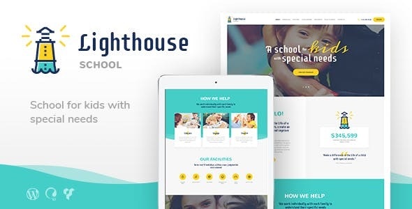 Lighthouse v1.2.3 - School for Handicapped Kids with Special Needs WordPress Theme